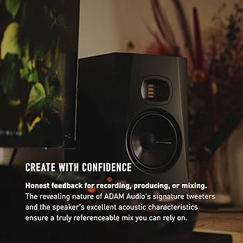 ADAM AUDIO T7V ブラック ペア [スタジオモニタースピーカー] Amazon.com: ADAM Audio T7V Studio Monitor for recording